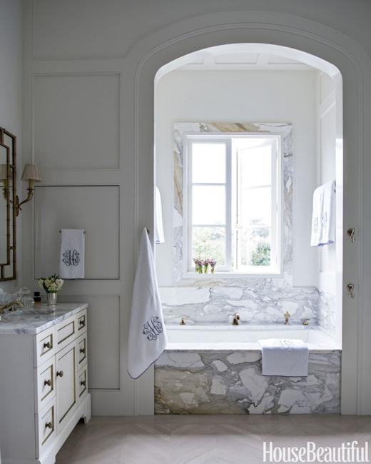 modern bathroom design and finish materials for tubs