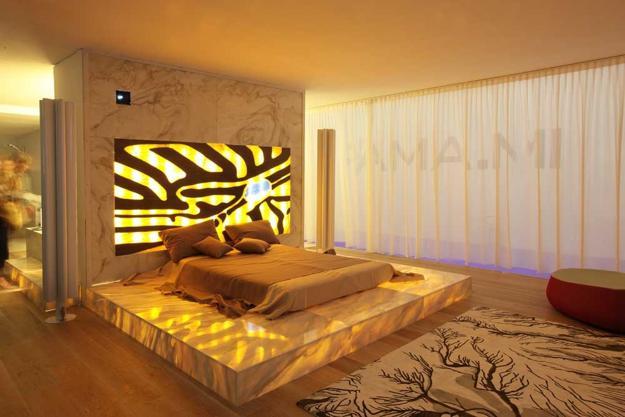 onyx backlit stone niche decor glass interior bed furniture j98 alabaster surround marble natural stonecontact bedroom experts artificial beige surface