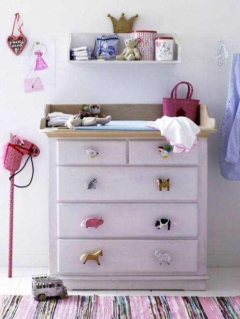 furniture decoration with small toys