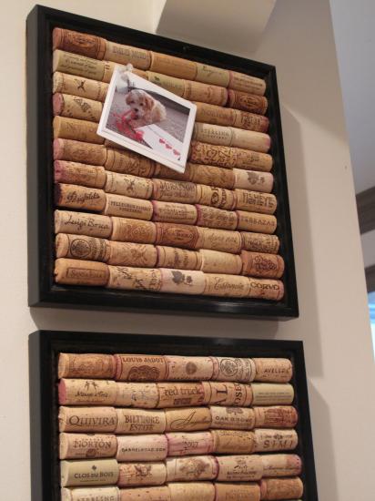 diy home organizers and meassage boards to reuse and recycle wine corks