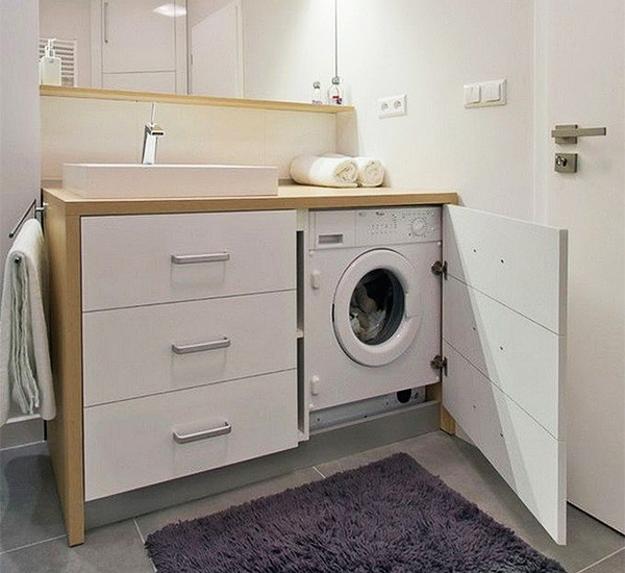 Integrated Home Appliances And Attractive Cabinets Creating