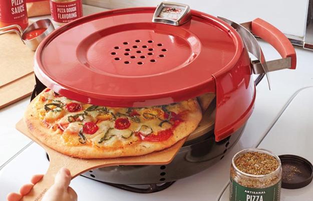 stove top oven to bake perfect pizza at home