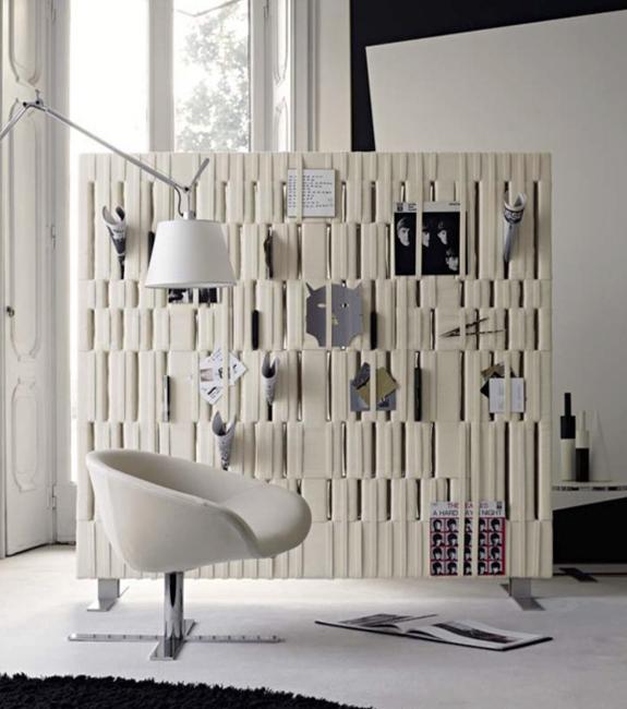 modern interior design with room dividers