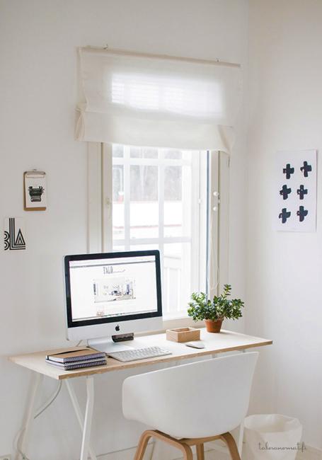 Black n White Decorating with Color for Home Office ...