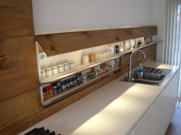 small kitchen storage solutions and decorating ideas