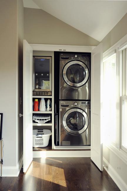 20 Space Saving Ideas for Functional Small Laundry Room Design