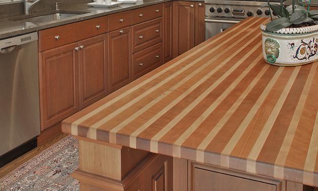Amazing Wood Kitchen Countertop Ideas Adding Exotic Look 