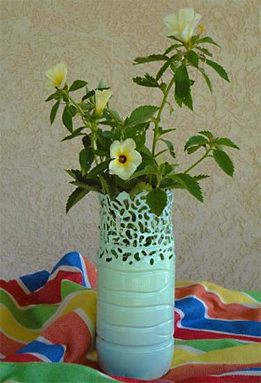 15 Creative Ideas to Recycle Plastic Bottles for Decorative Vases