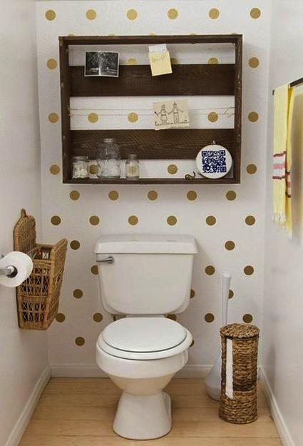 ideas for interior design and decorating with polka dots