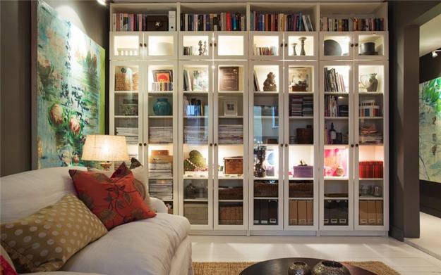 15 Home  Library  Design  Ideas  Creating Spectacular Accent Walls