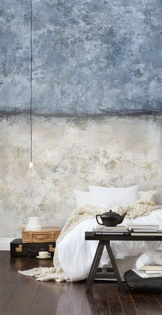 Two Color Wall Painting Ideas For Beautiful Bedroom Decorating