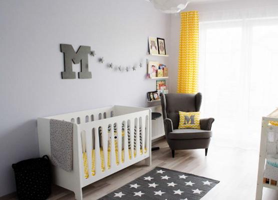 kids room decorating with modern geometric patterns