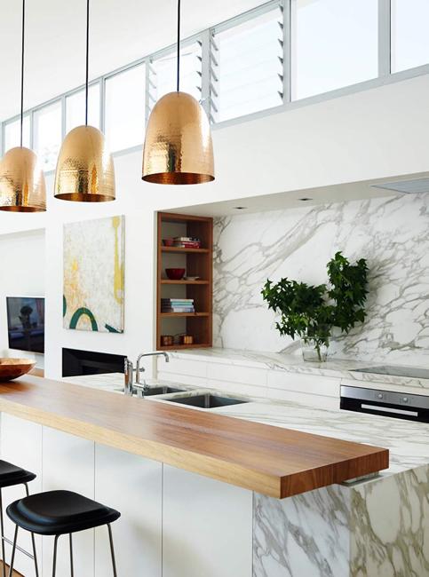 kitchen islands with high countertop and bar chairs