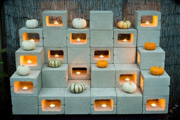 Original Cinder Block Ideas for DIY Yard Decorations