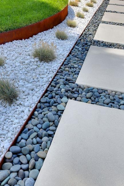 metal edging garden border landscaping ideas 4