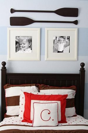 25 Easy Ways to Use Paddle Decorations, Sports Inspired Interior Design ...