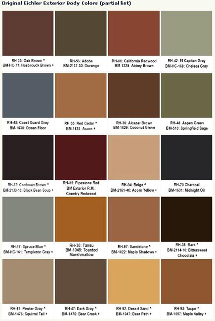 Quick Guide To Selecting Mid Century Modern Colors For Exterior Paint