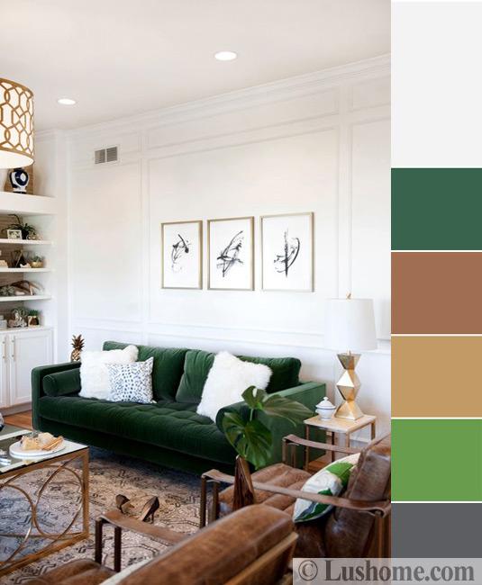 10 Green Color Schemes Tips To Use And Love Green Accents