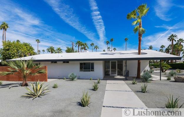 Mid Century Modern House  Exteriors Distinct Roof  Design 