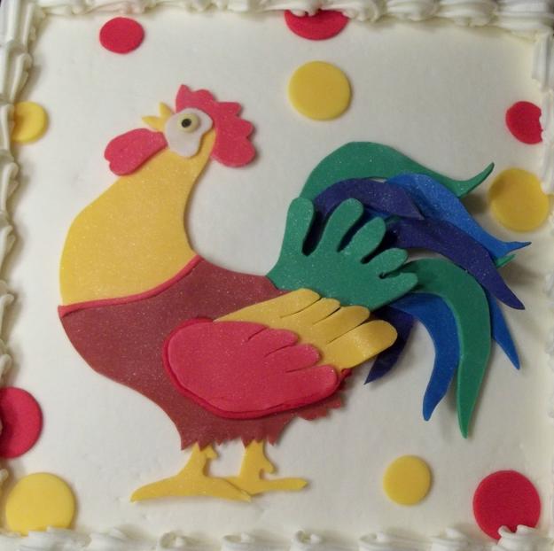 Dazzling Cake Decoration Ideas Inviting Roosters To Take ...