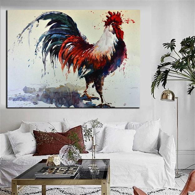 Beautiful Interior Design Ideas Welcoming Roosters Into