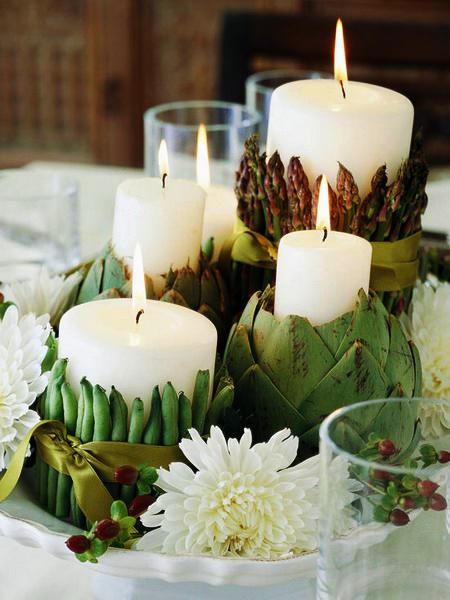 Green Thanksgiving Decorating, 20 Artichoke Table Centerpiece Ideas