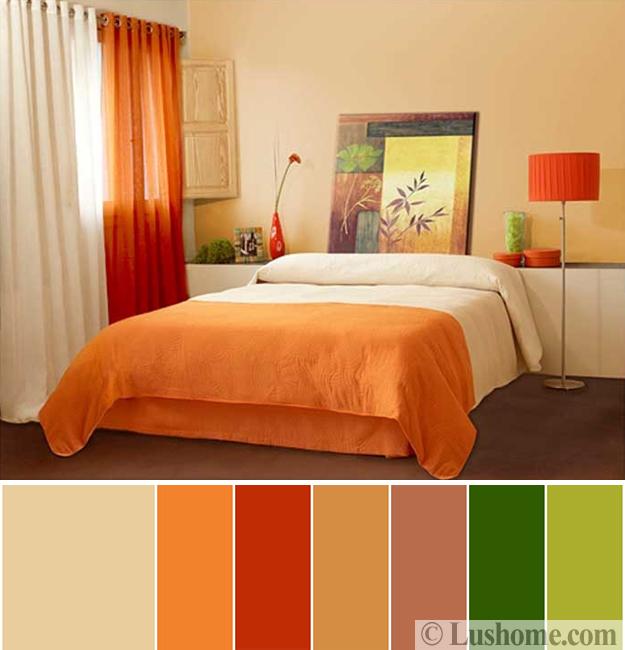 5 Beautiful Orange  Color Schemes to Spice up Your Interior 