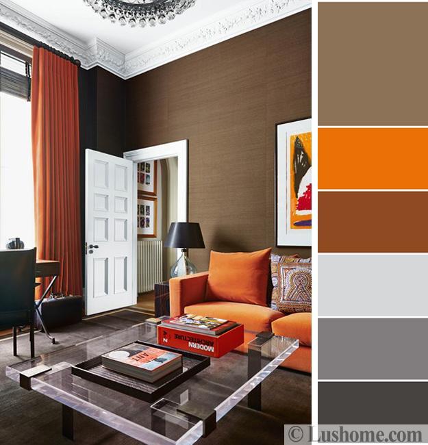 5 Beautiful Orange Color  Schemes  to Spice up Your Interior 