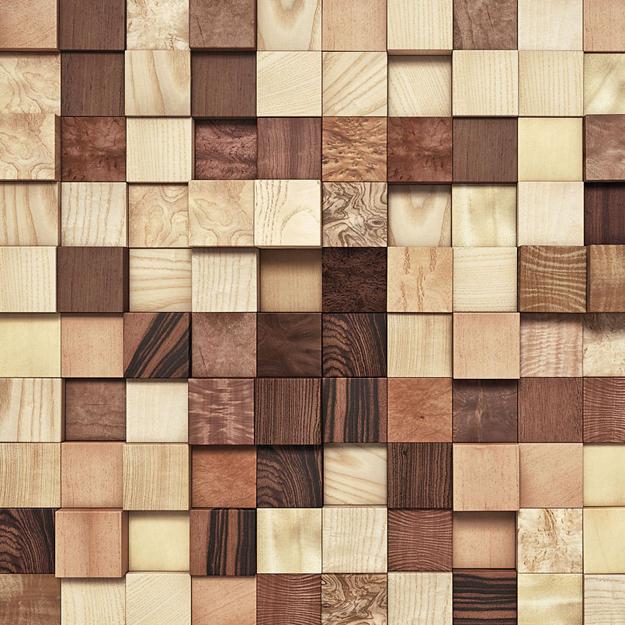 wooden wall tile designs