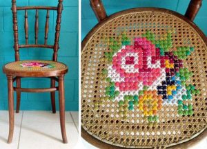 Contemporary Embroidery in Modern Interior Decorating
