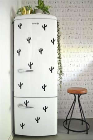 Fun Fridge Door Decoration, Creative Drawings, Unique Designs, Bright ...