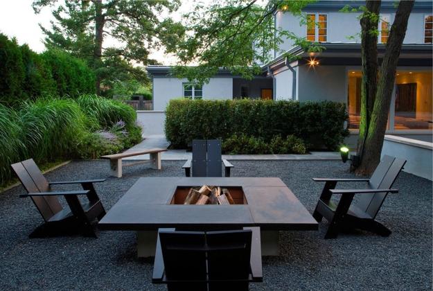 Beautiful Fire Pit Seating Areas Modern Backyard Ideas