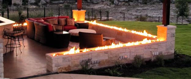 Beautiful Fire Pit Seating Areas, Modern Backyard Ideas