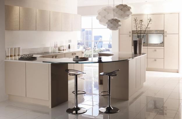 Beige and Creamy White Kitchen Colors, Latest Trends in Modern