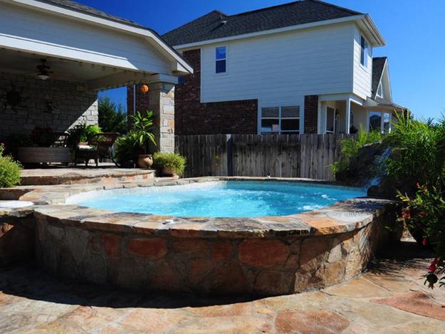 Attractive Above Ground Pool Designs And Patio Ideas