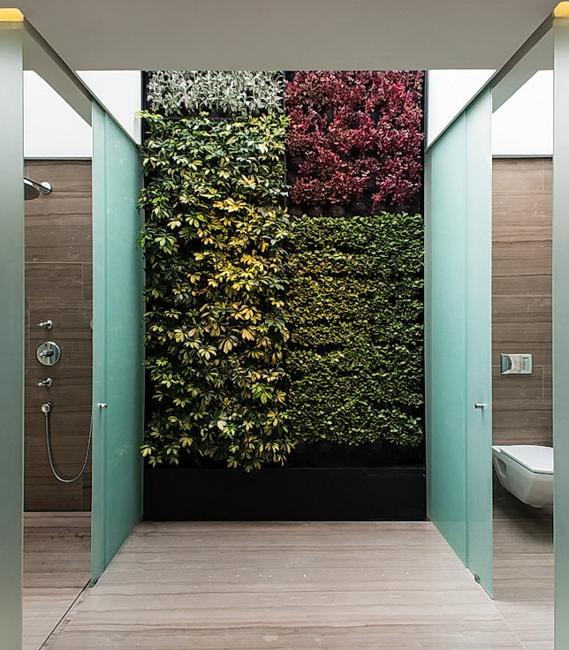 vertical garden wall design