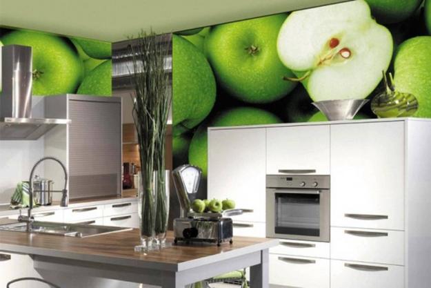 Interior Decorating with Digital Wallpapers, Colorful Fruit Themes