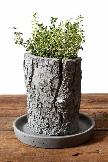 DIY Concrete Planters, Ideas for Outdoor Home Decorating with Flowers