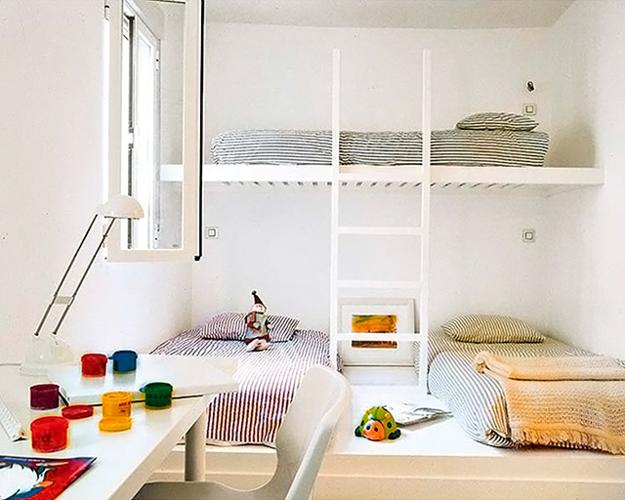 Three Beds Kids Room Design Ideas