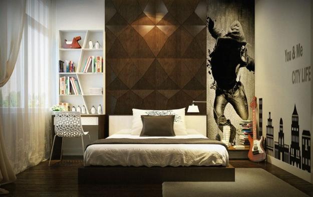 Masculine Interior Design Ideas, Comfortably Dark Room Colors, Textures,  Styles