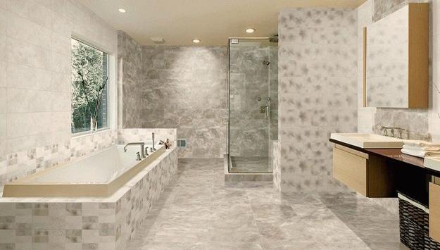 Modern Wallpaper Designs, Waterproof Ideas for Bathroom