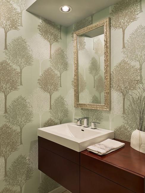 Modern Wallpaper Designs, Waterproof Ideas for Bathroom Wall Decoration