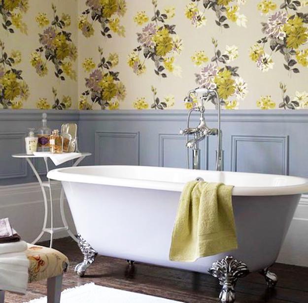 modern wallpaper designs, waterproof ideas for bathroom