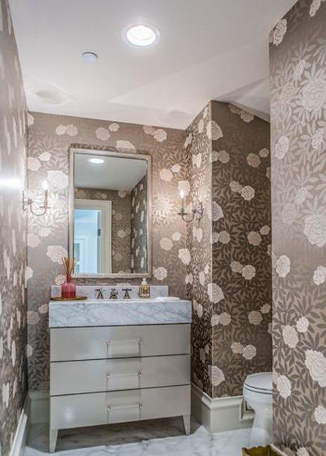 Modern Wallpaper Designs, Waterproof Ideas for Bathroom Wall Decoration Modern Wallpaper Designs, Waterproof Ideas for Bathroom Wall Decoration