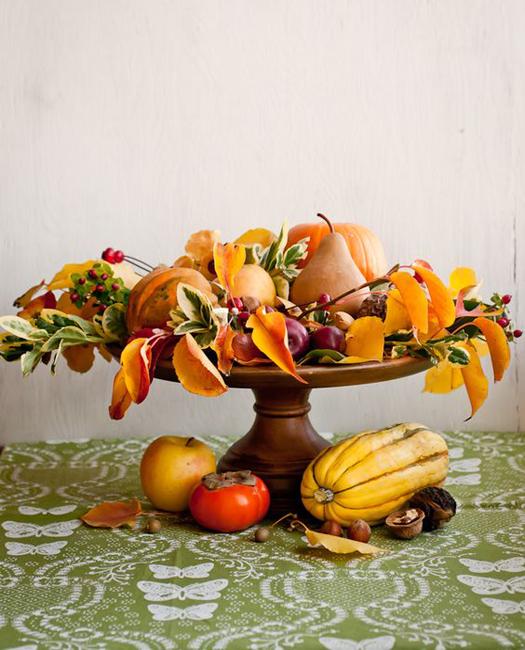 natural materials for fall decorating