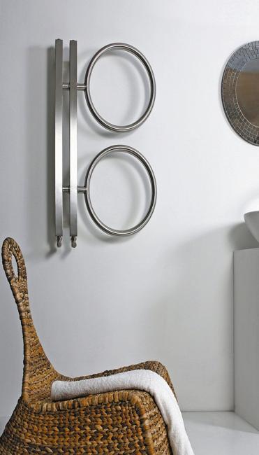 contemporary towel rack