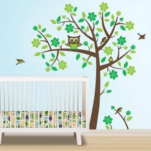 Quick, Modern Kids Room Decorating, Tree Theme in Wall Stickers and Decals