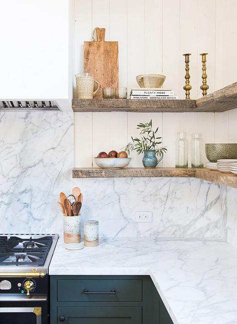 25 Corner Shelves Ideas to Improve Kitchen Storage and Look 25 Corner Shelves Ideas to Improve Kitchen Storage and Look