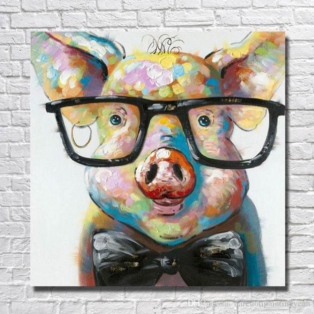 pig painting