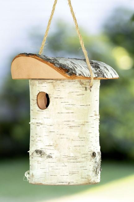 Rustic Wood Birdhouse Design Ideas, Natural Choices for 